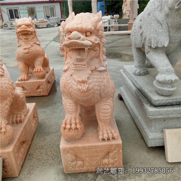 学校石雕麒麟动物雕塑 学校石雕麒麟动物雕塑