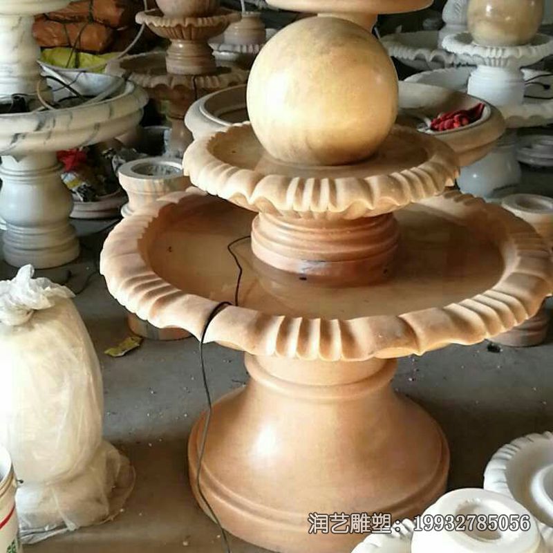 游乐场风水球石雕 游乐场风水球石雕