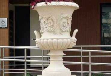 学校花盆石雕