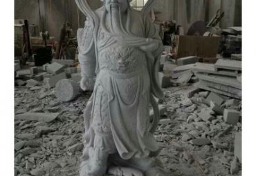城市关公人物石雕