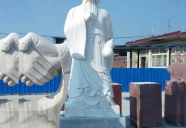 医院孙思邈石雕