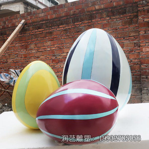 医院玻璃钢鸡蛋雕塑 医院玻璃钢鸡蛋雕塑