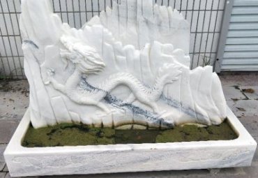 广场假山石雕