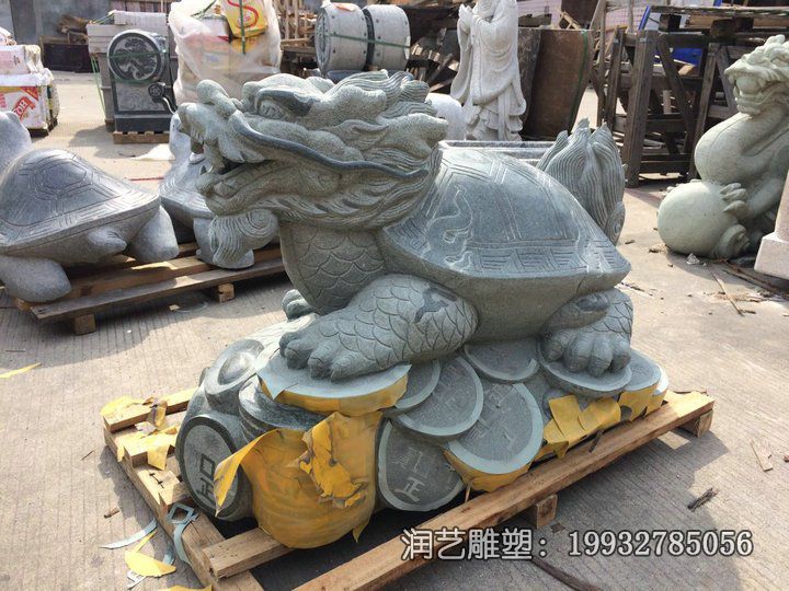 公园龙龟动物石雕 公园龙龟动物石雕