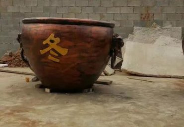 游乐场水缸铜雕