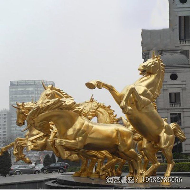 游乐场马铜雕 游乐场马铜雕