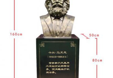 草坪马克思铜雕