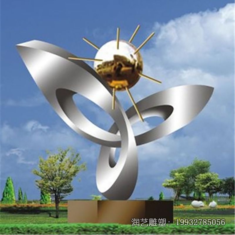 学校不锈钢校园景观雕塑 学校不锈钢校园景观雕塑
