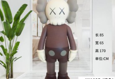 企业玻璃钢kwas雕塑