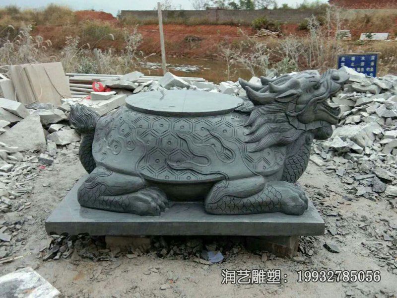 公园龙龟动物石雕 公园龙龟动物石雕