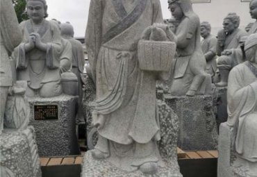 企业二十四孝石雕
