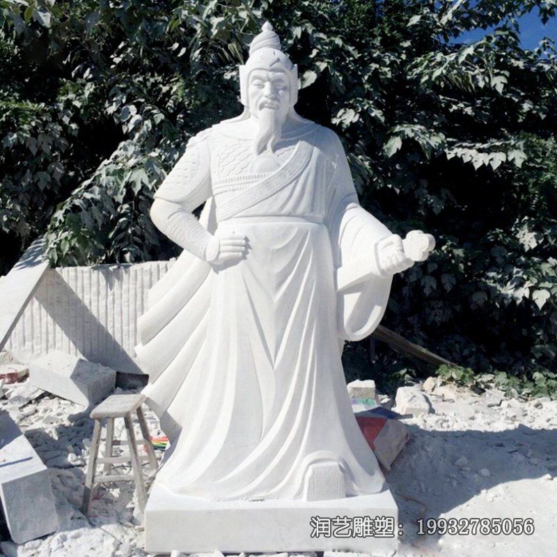 商场戚继光石雕 商场戚继光石雕