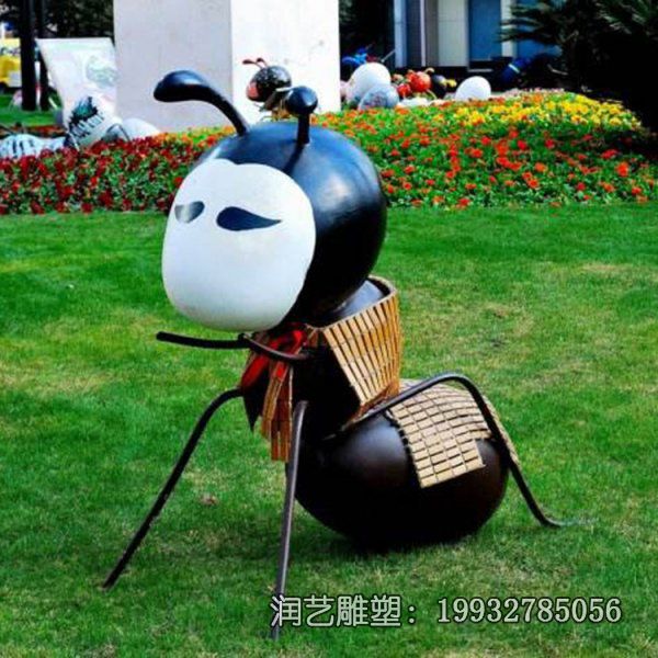 草坪玻璃钢蚂蚁雕塑 草坪玻璃钢蚂蚁雕塑