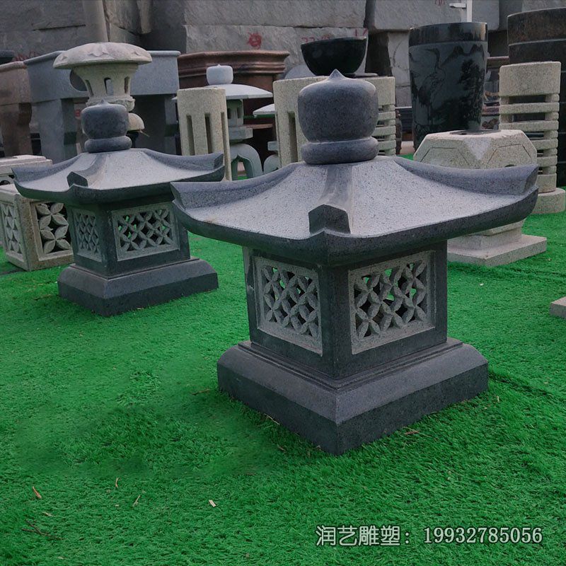 小区石灯景观石雕 小区石灯景观石雕
