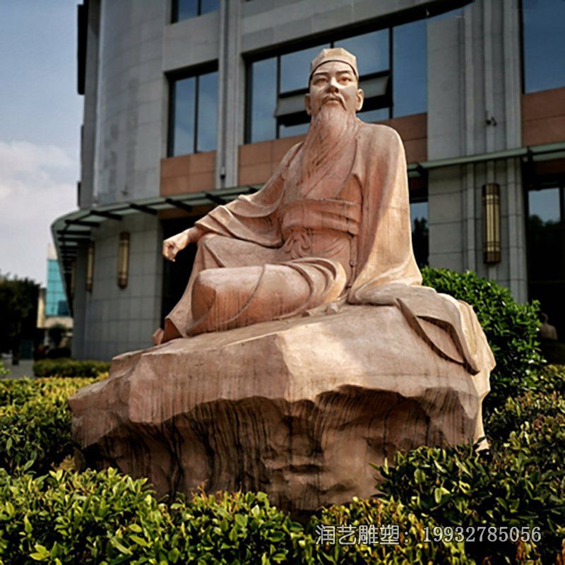 商场苏轼石雕 商场苏轼石雕