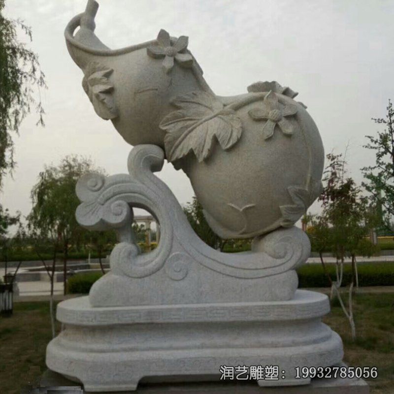 医院葫芦石雕 医院葫芦石雕