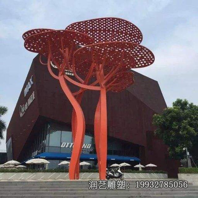 医院不锈钢蘑菇雕塑 医院不锈钢蘑菇雕塑