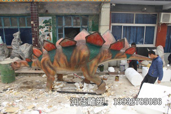 公园玻璃钢恐龙雕塑 公园玻璃钢恐龙雕塑