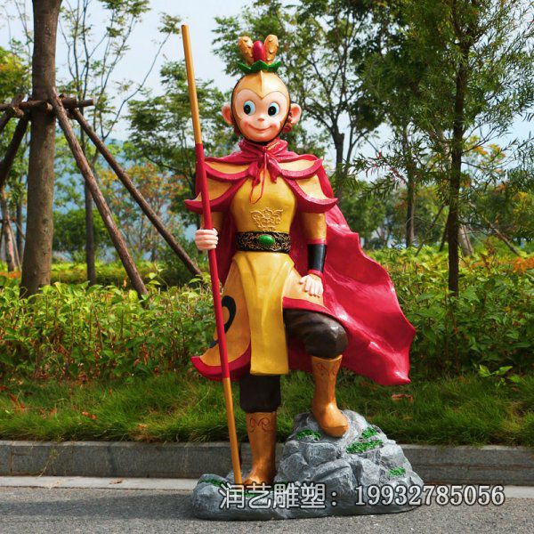 景区玻璃钢西游记雕塑 景区玻璃钢西游记雕塑