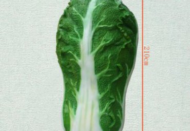学校玻璃钢白菜景观雕塑