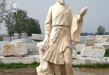 医院李时珍石雕