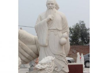 公园孙思邈人物石雕