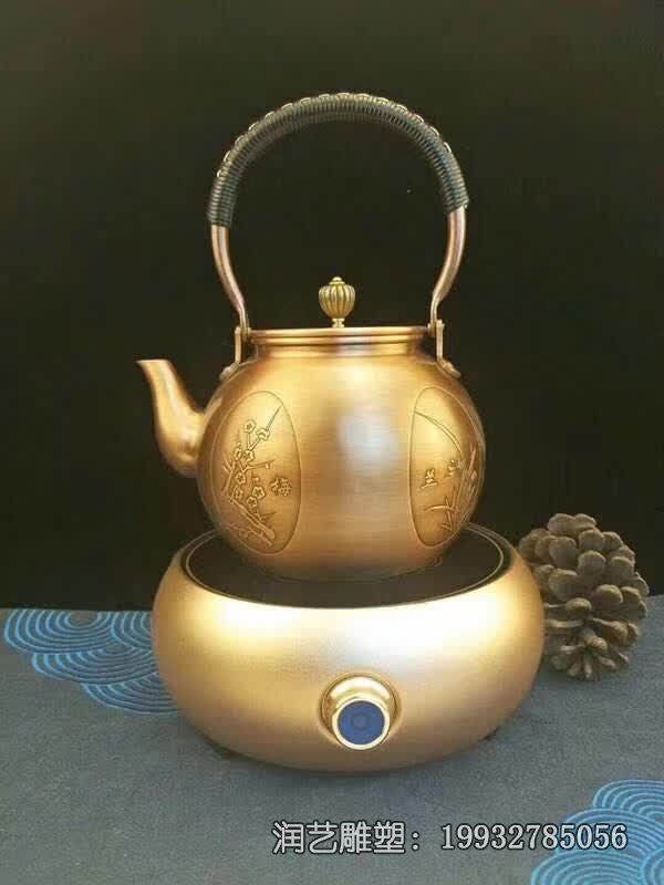 草坪茶壶景观铜雕 草坪茶壶景观铜雕