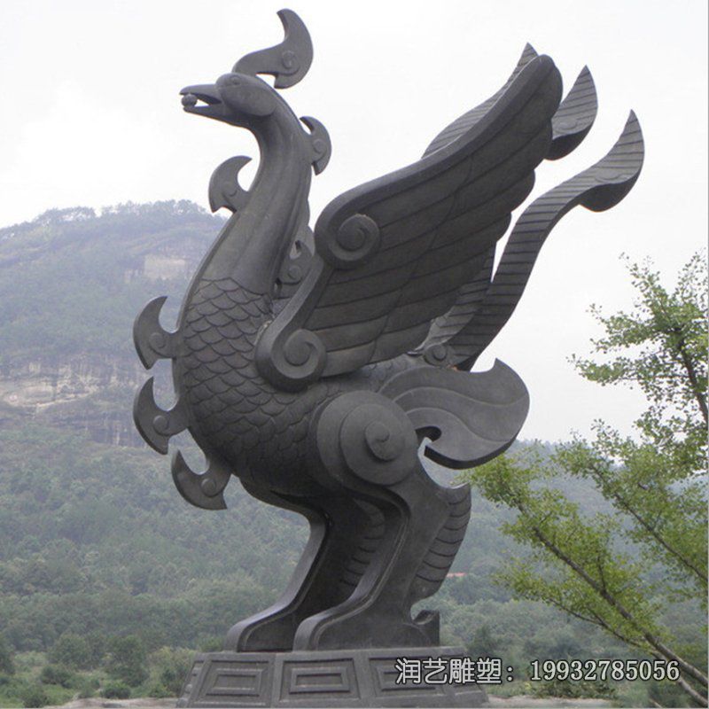 商场凤凰铜雕 商场凤凰铜雕