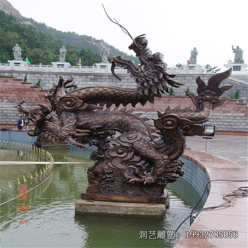 商场龙动物铜雕 商场龙动物铜雕