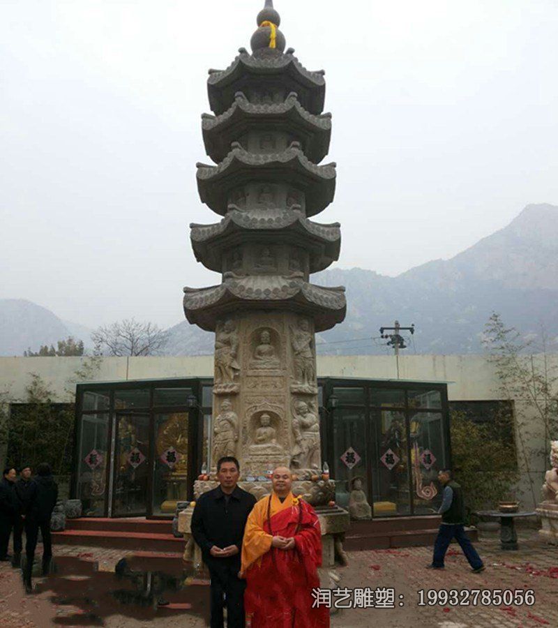 小区塔景观石雕 小区塔景观石雕