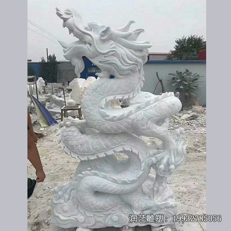 商场龙动物石雕 商场龙动物石雕