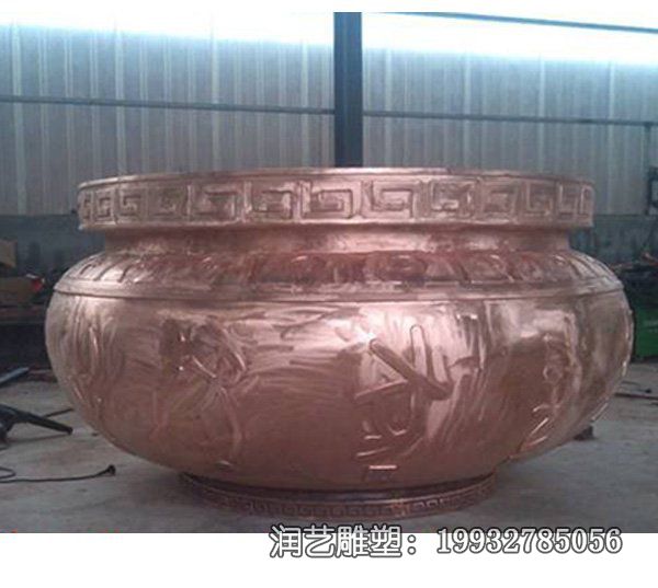 景区香炉景观铜雕 景区香炉景观铜雕