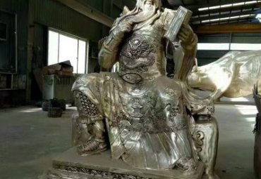 医院关公铜雕