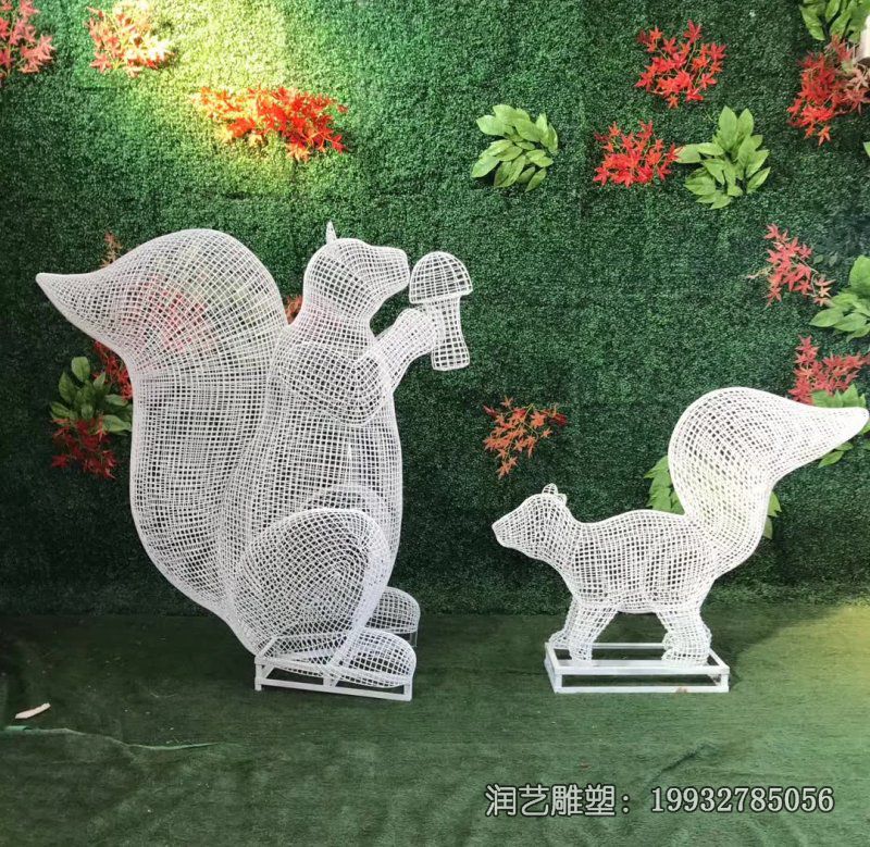 学校不锈钢动物雕塑 学校不锈钢动物雕塑