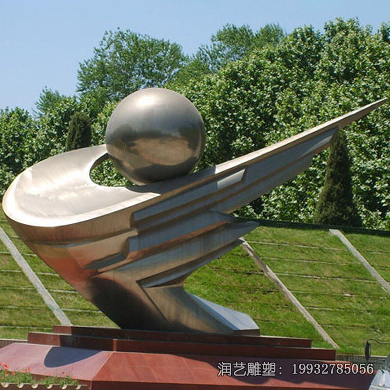学校不锈钢校园景观雕塑 学校不锈钢校园景观雕塑
