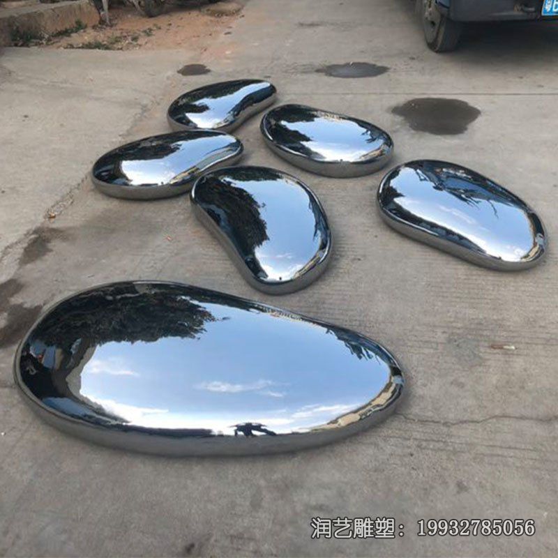 游乐场不锈钢水滴雕塑 游乐场不锈钢水滴雕塑