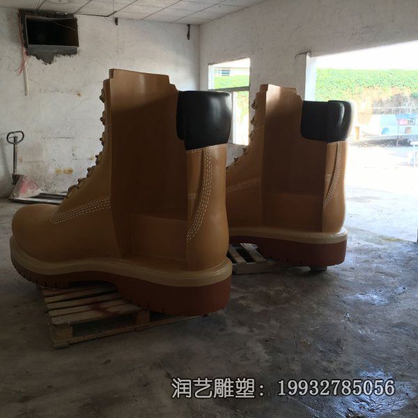 游乐场玻璃钢鞋雕塑 游乐场玻璃钢鞋雕塑