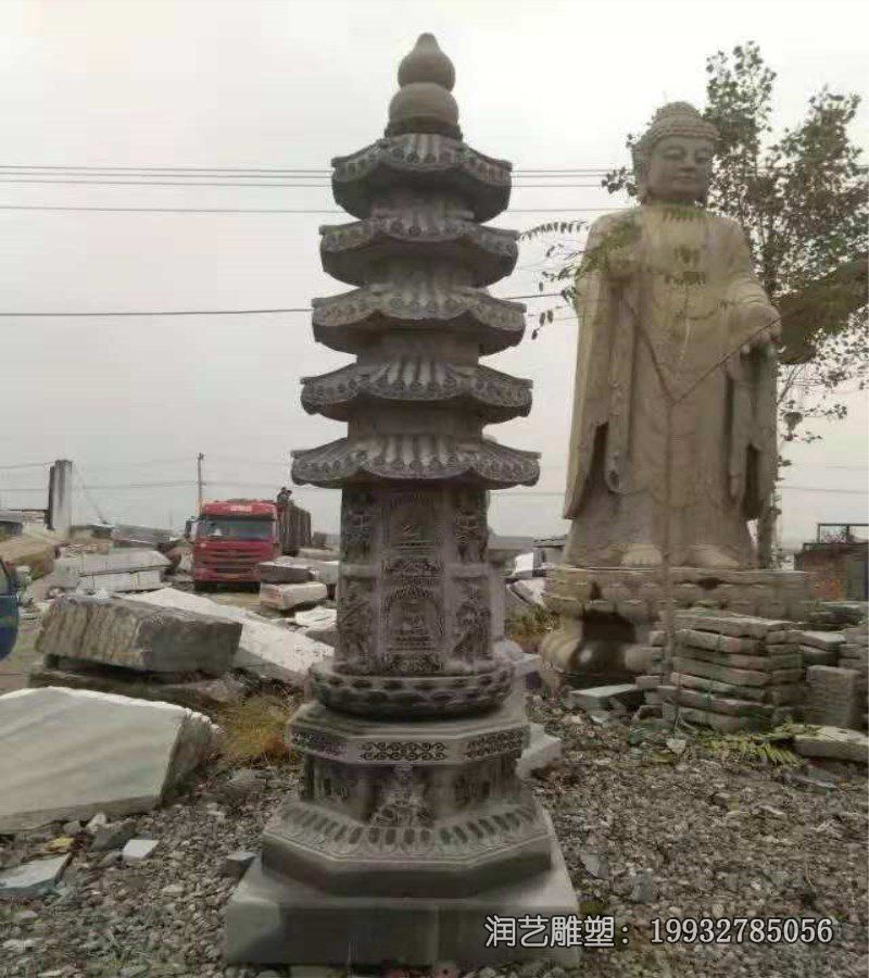 景区塔景观石雕 景区塔景观石雕