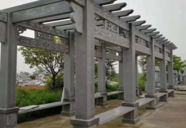 商场长廊石雕
