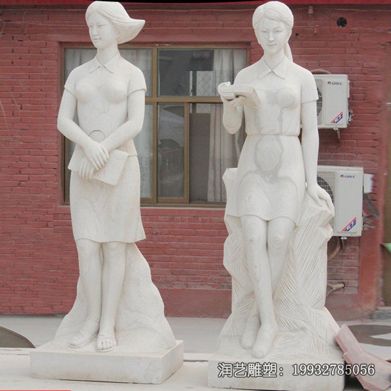 学校学习人物石雕 学校学习人物石雕