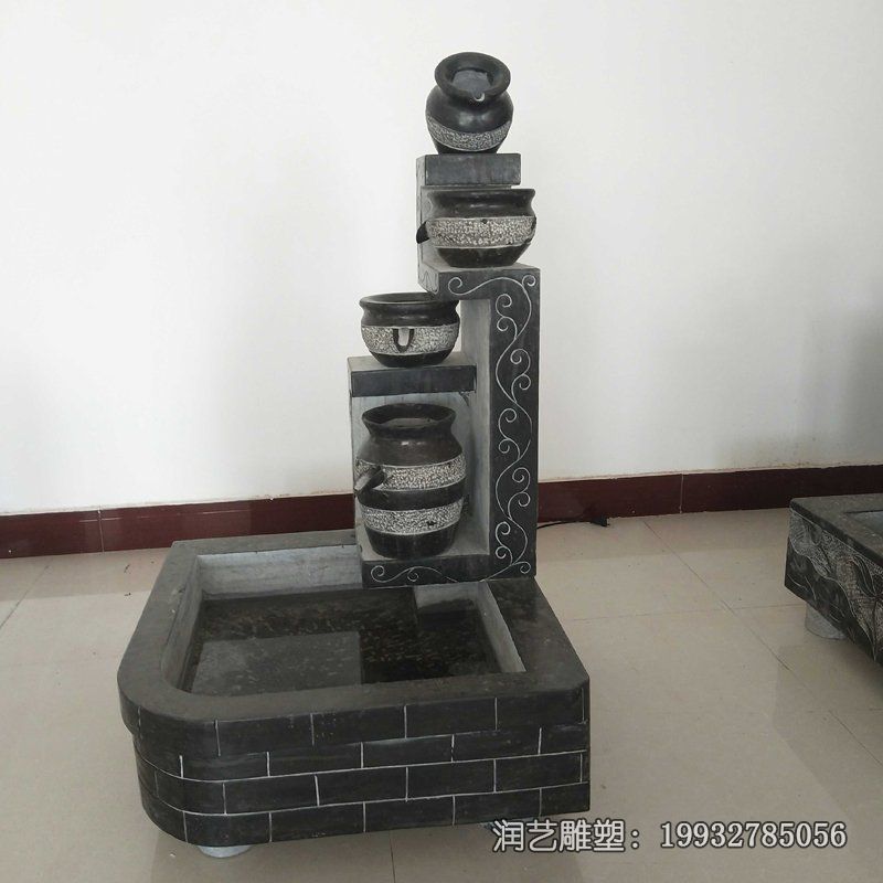 景区流水盆景观石雕 景区流水盆景观石雕