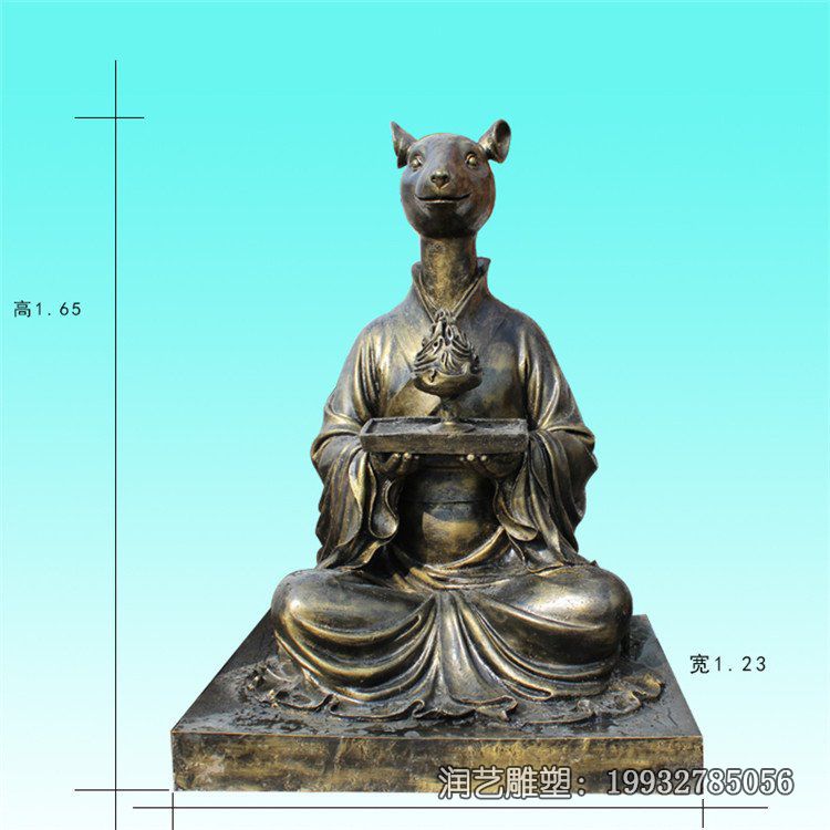 企业十二生肖动物铜雕 企业十二生肖动物铜雕