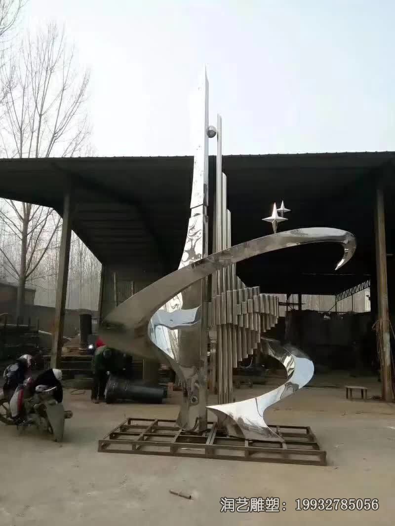 商场不锈钢希望雕塑 商场不锈钢希望雕塑