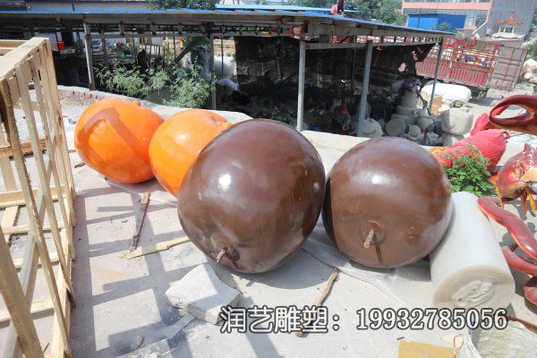 学校玻璃钢水果景观雕塑 学校玻璃钢水果景观雕塑