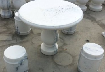 公园桌凳景观石雕