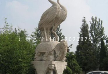 景区乌龟动物石雕