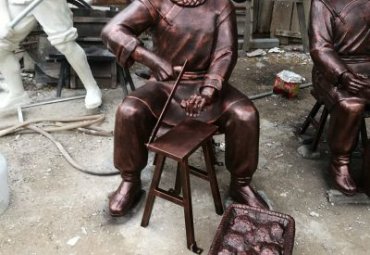 医院中医铜雕