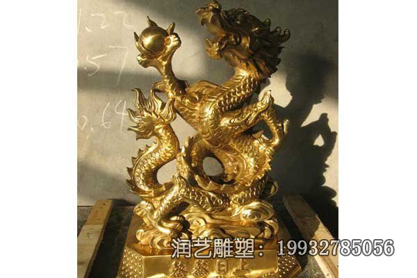 景区龙动物铜雕 景区龙动物铜雕