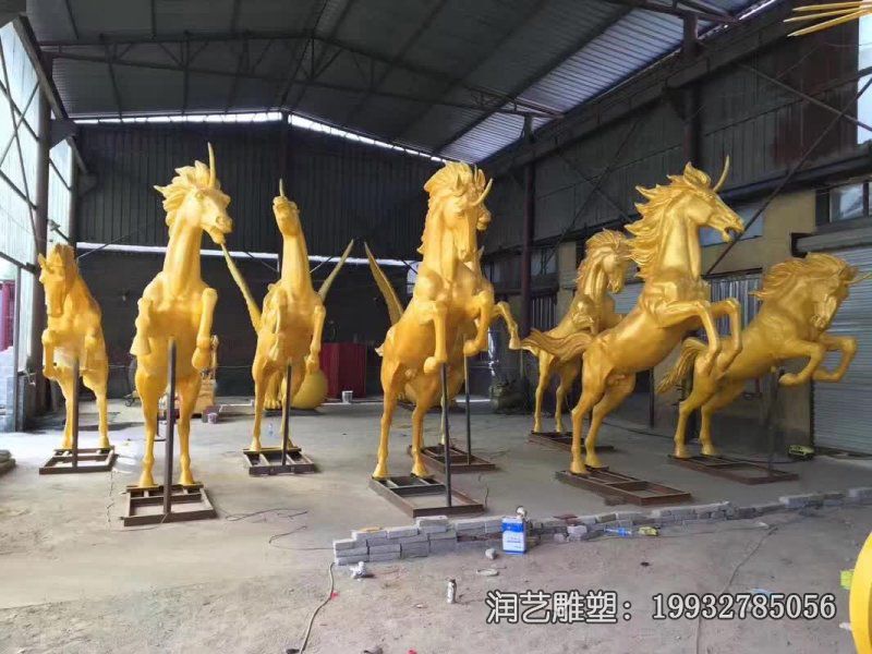 商业街阿波罗战车铜雕 商业街阿波罗战车铜雕