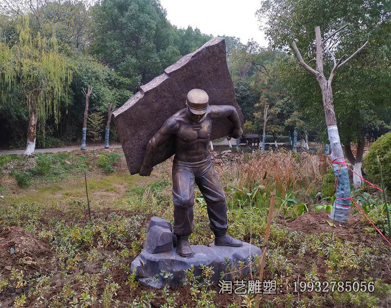 游乐场民俗人物铜雕 游乐场民俗人物铜雕